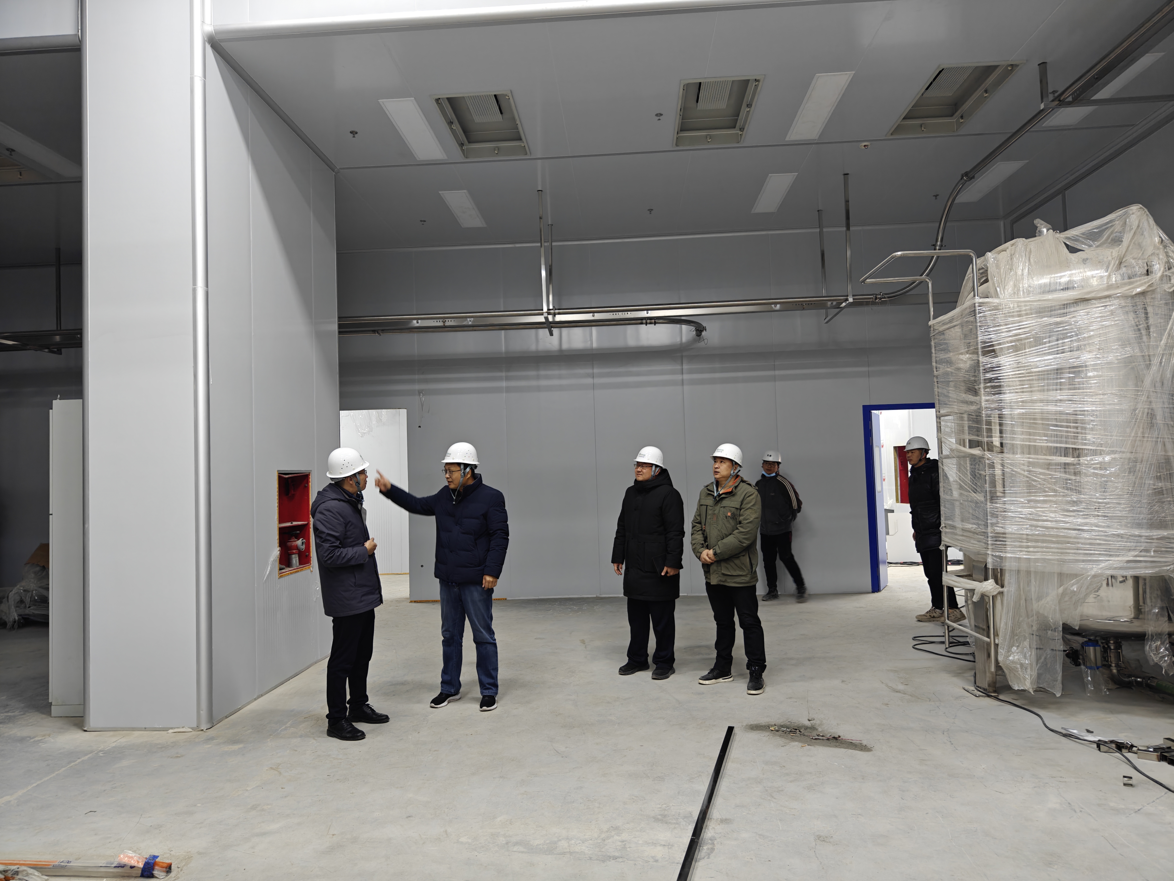 國資集團領(lǐng)導專題調(diào)研克能二期項目建設情況